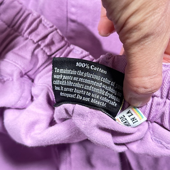 Big Bud Press Pencil Tapered Work Pants Lavender Pink Womens XL - Picture 11 of 11